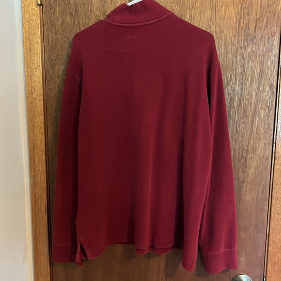 Ralph Lauren Sweater Dark Red Men’s Large - Picture 4 of 4